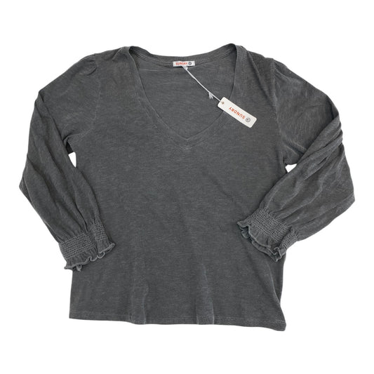 Top Ls By Sundry In Grey, Size:Xl