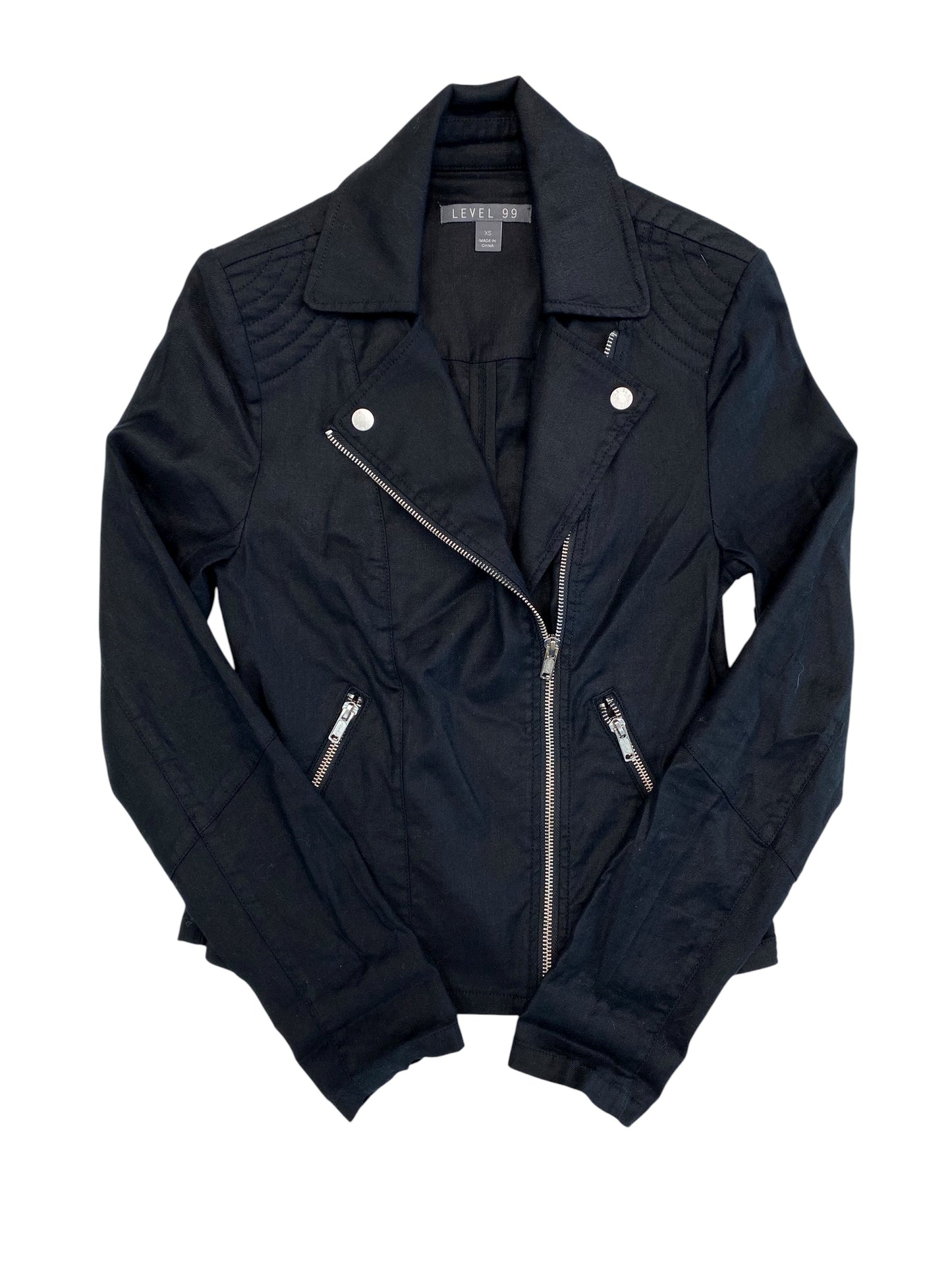 Blazer By Level 99 In Black, Size:Xs