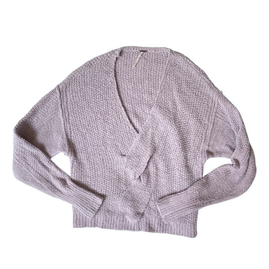 Sweater By Free People In Purple, Size:S