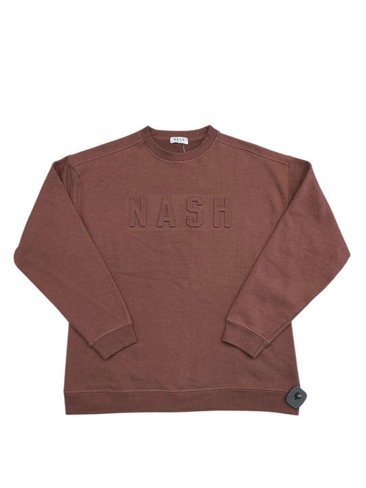 Sweatshirt Crewneck By Cmc In Brown, Size:M