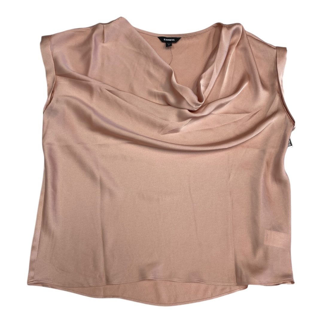 Top Ss By Express In Peach, Size:L