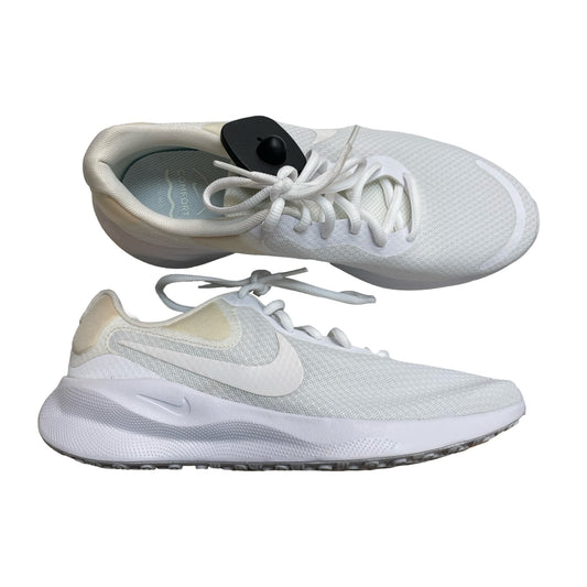 Shoes Athletic By Nike In White, Size:9.5