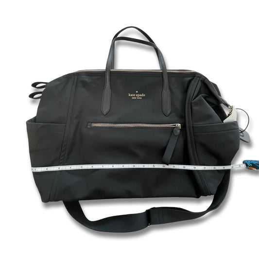 Duffle And Weekender Designer By Kate Spade In Black, Size:Large
