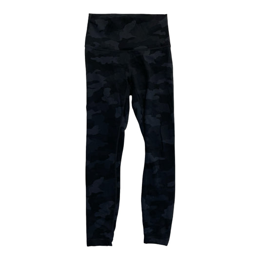 Athletic Leggings By Lululemon In Camouflage Print, Size:4