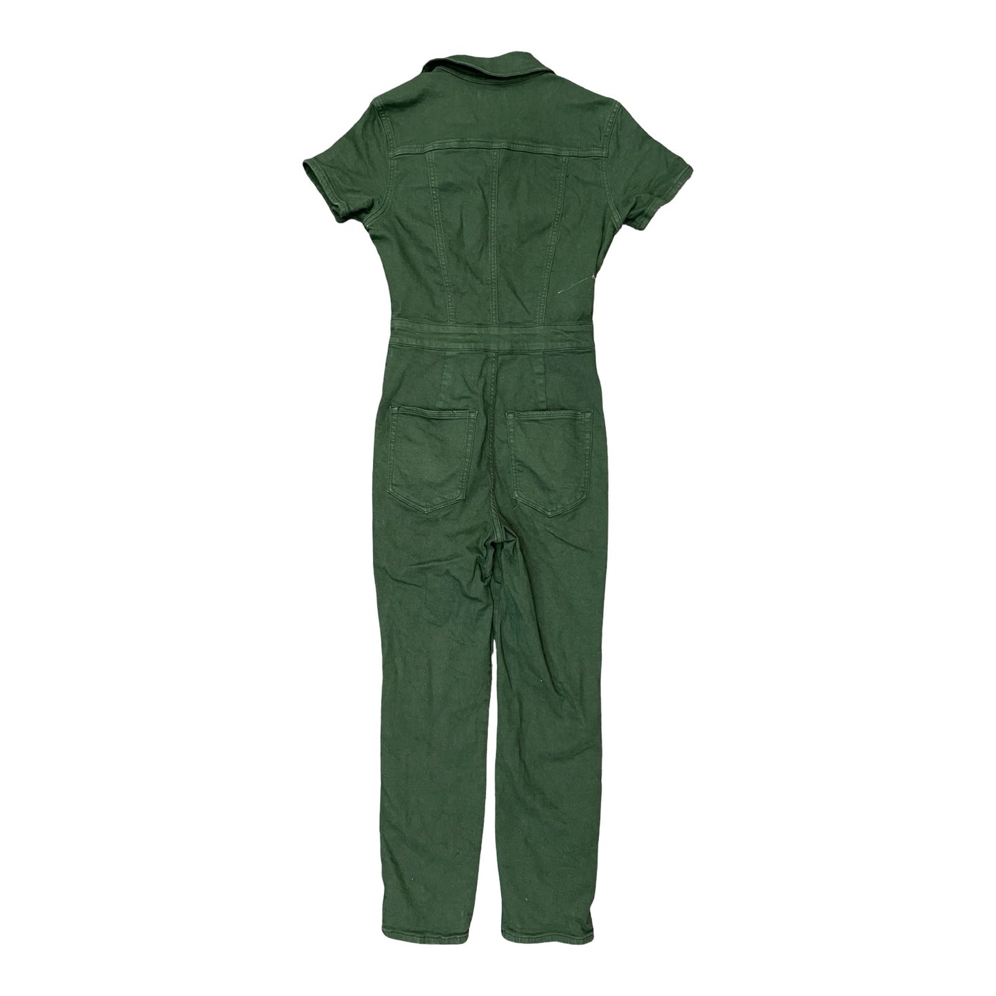 Jumpsuit By Good American In Green Denim, Size:L