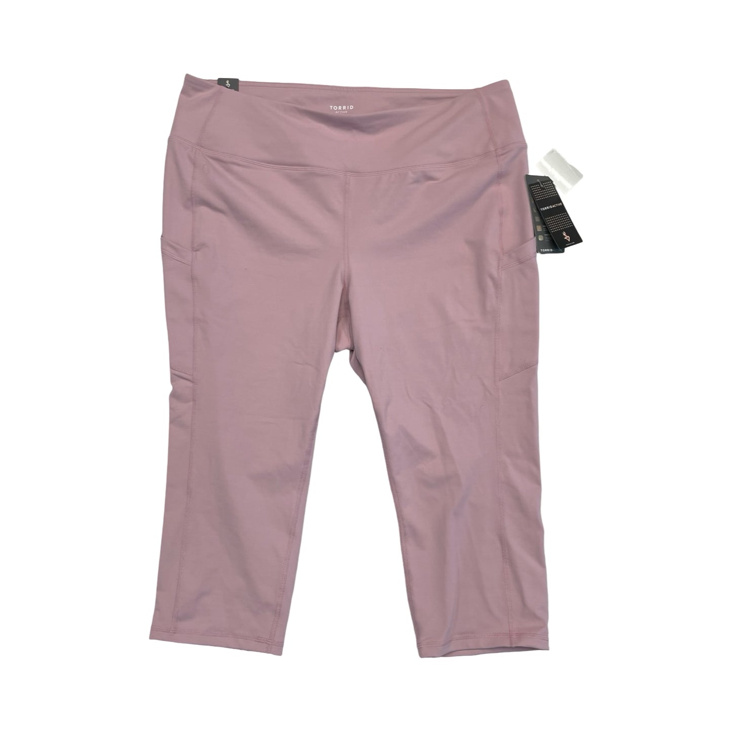 Athletic Capris By Torrid In Pink, Size:3X