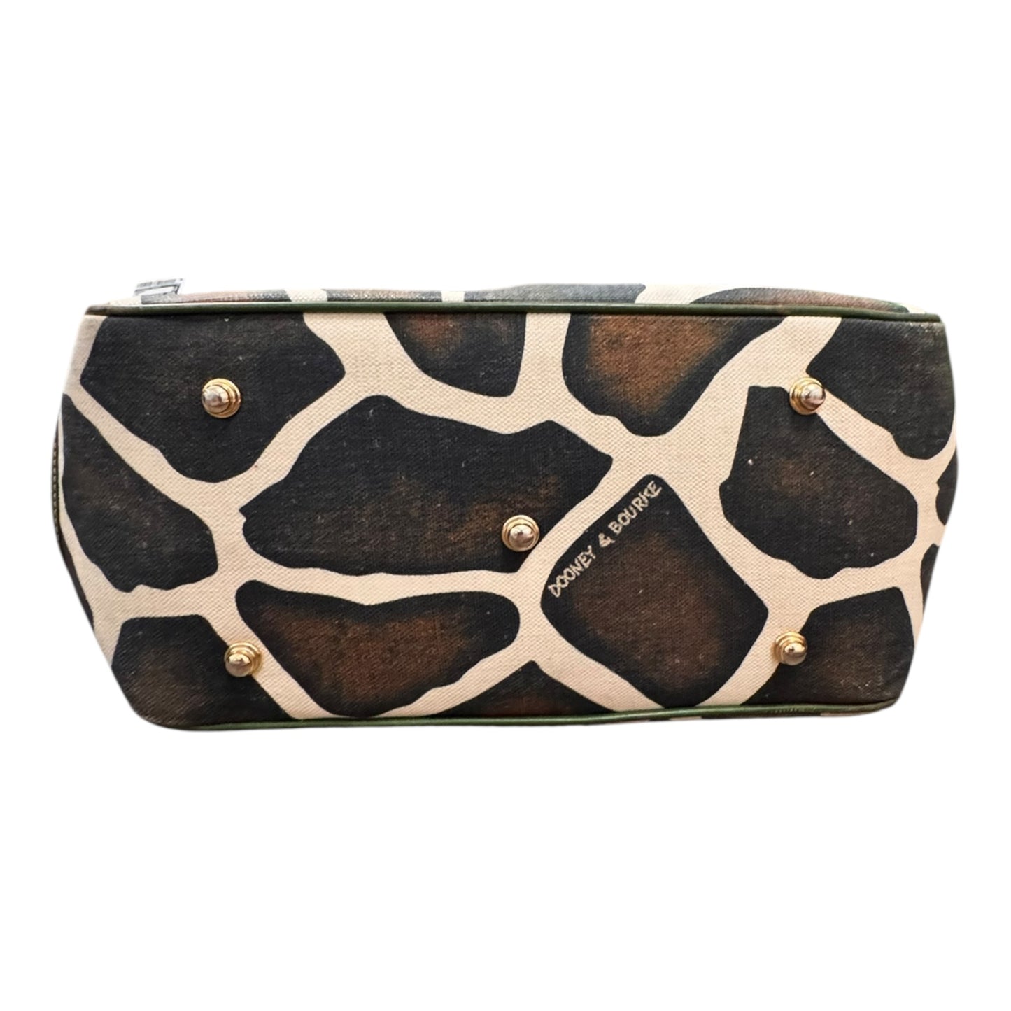 Handbag Designer By Dooney And Bourke In Animal Print, Size:Medium