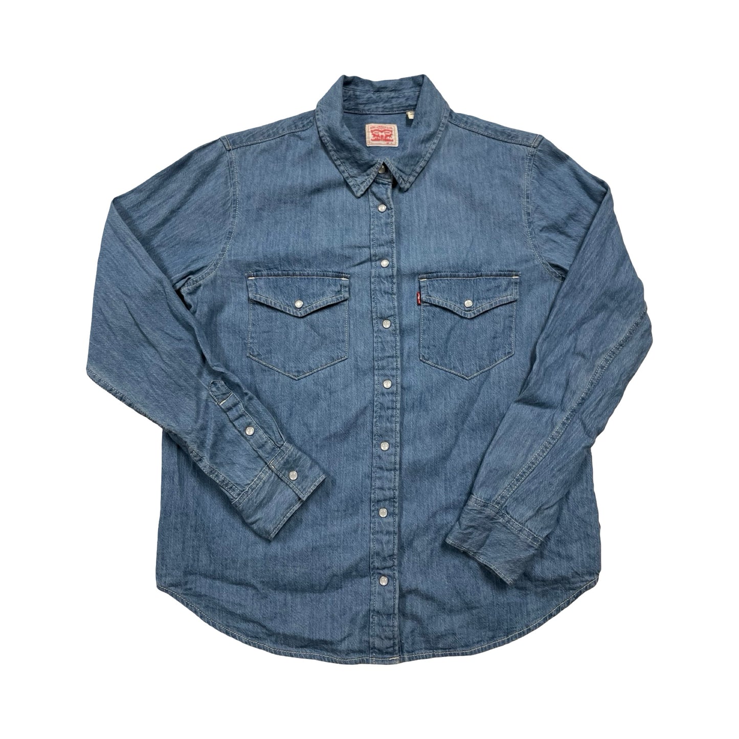 Top Ls By Levis In Blue Denim, Size:M