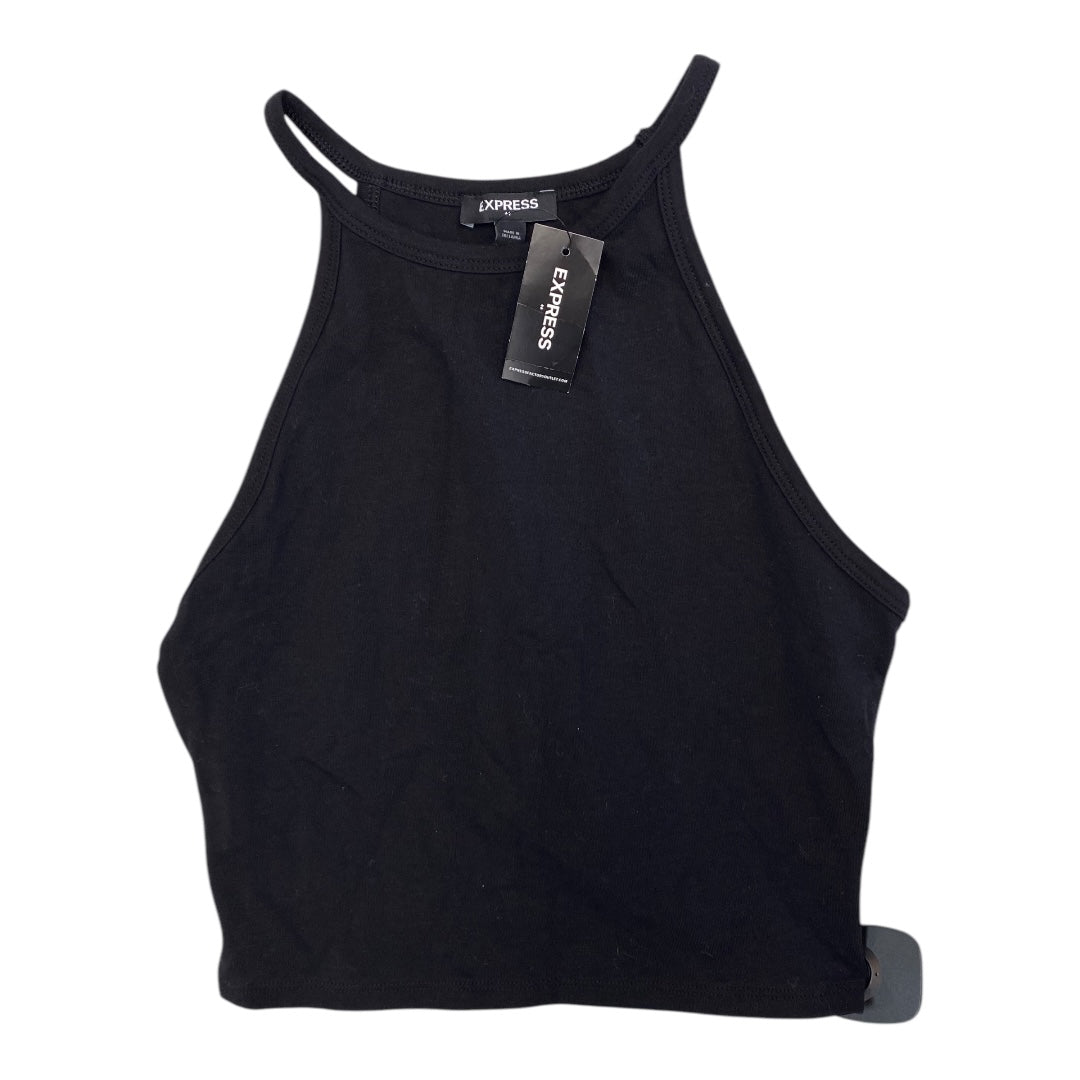 Top Sleeveless Basic By Express In Black, Size:S