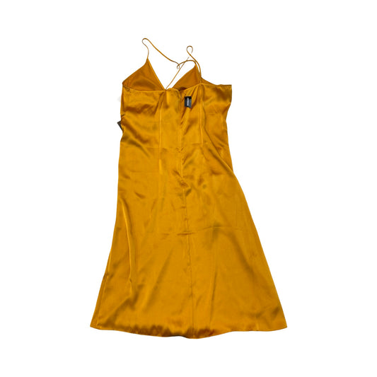 Dress Casual Maxi By Express In Yellow, Size:Xl