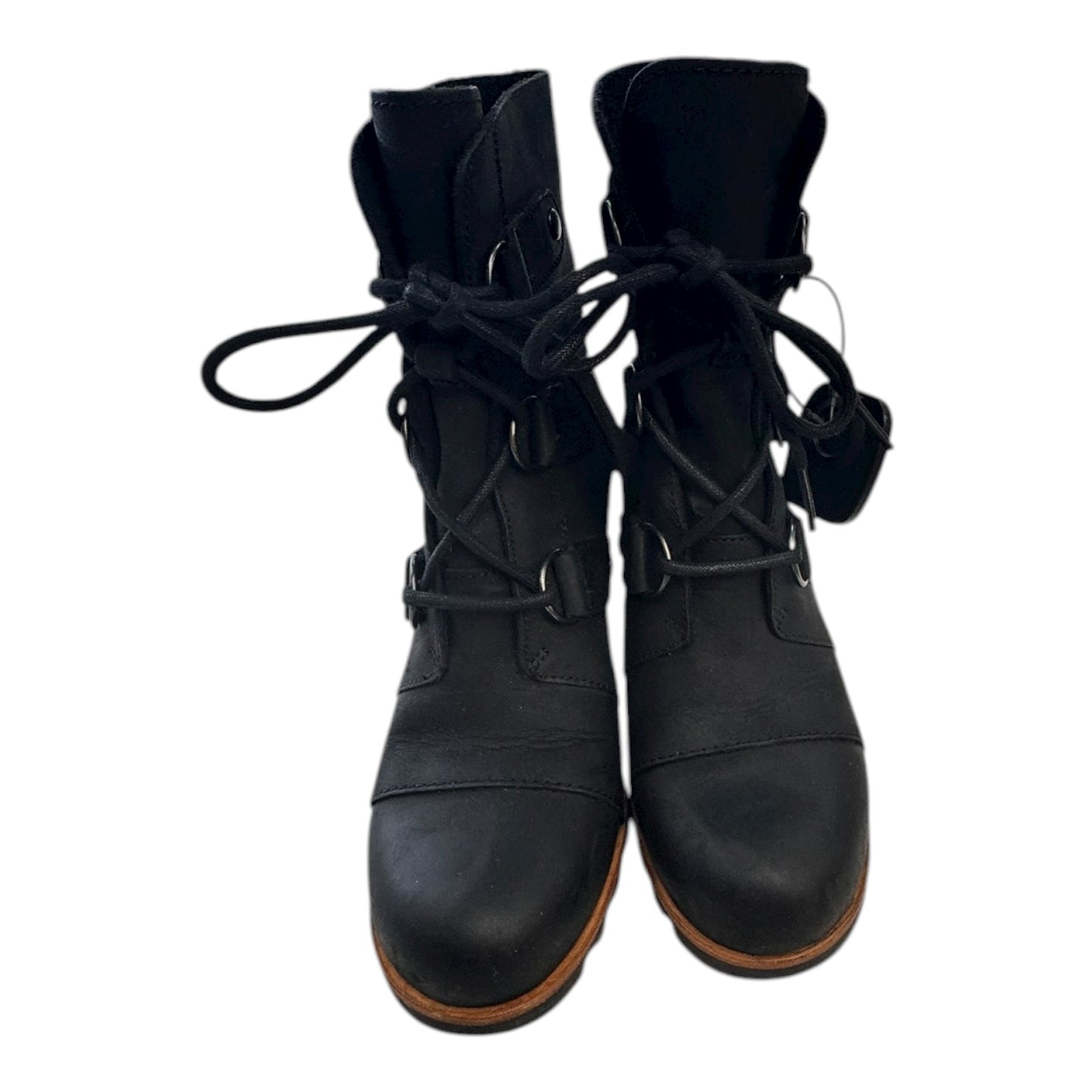 Boots Designer By Sorel In Black, Size:5.5