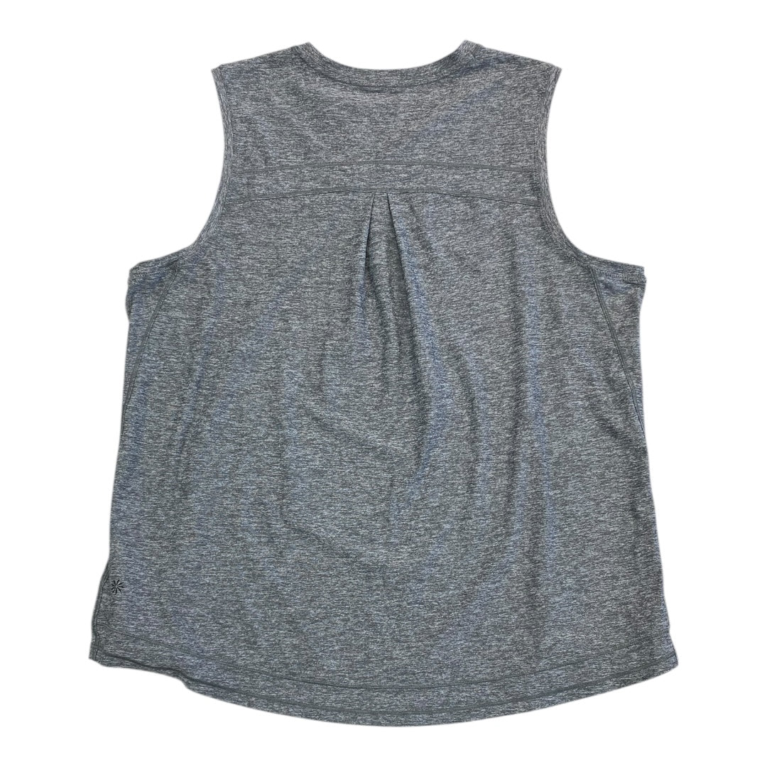 Athletic Tank Top By Athleta In Grey, Size:Xl