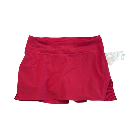 Athletic Skirt By Lululemon In Pink, Size:6