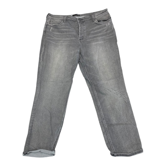 Jeans Boyfriend By Kut In Grey, Size:18