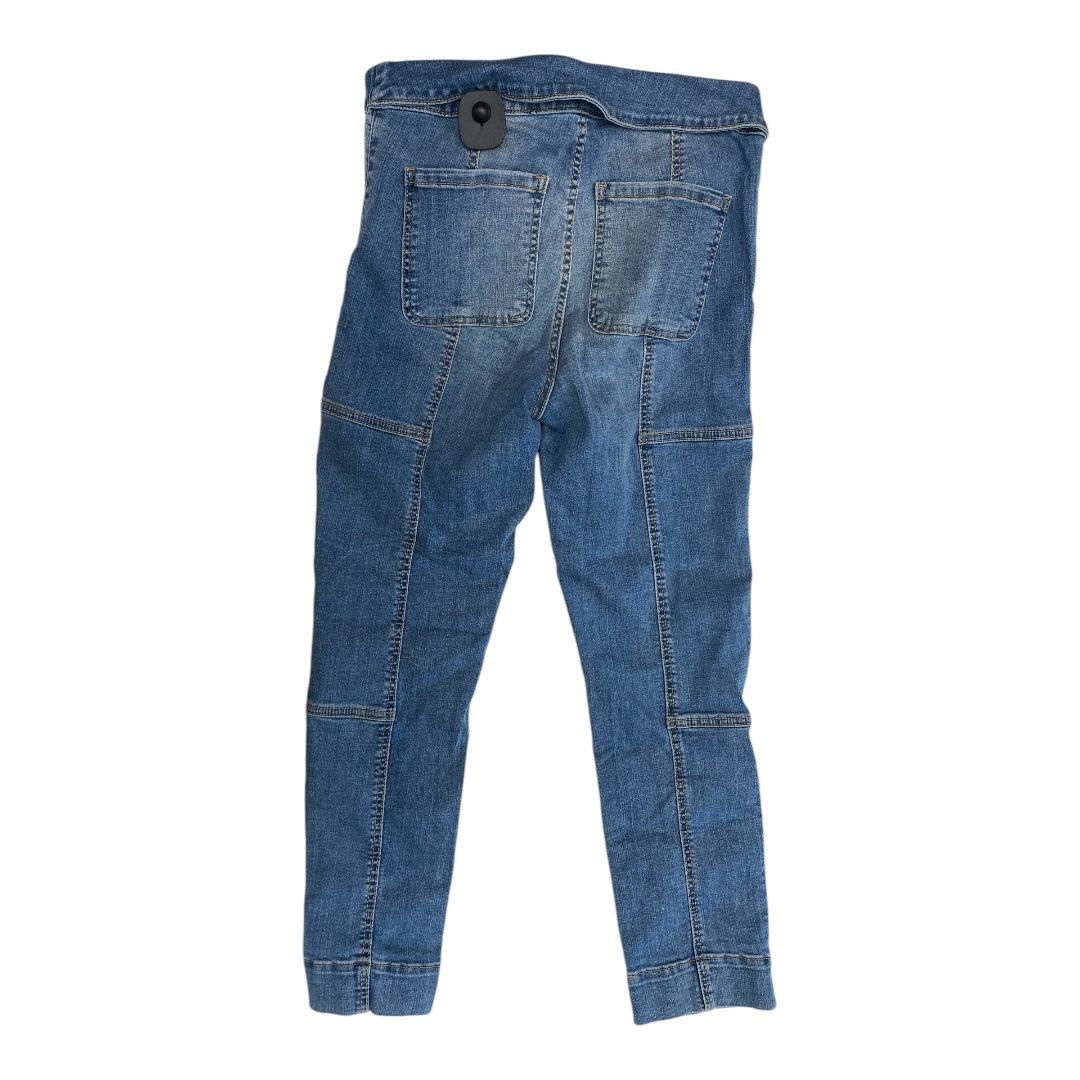 Jeans Straight By Kut In Blue Denim, Size:2