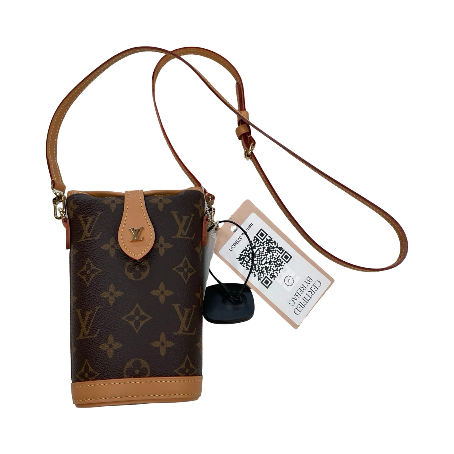 HANDBAG LUXURY DESIGNER by LOUIS VUITTON In BROWN, Size: SMALL
