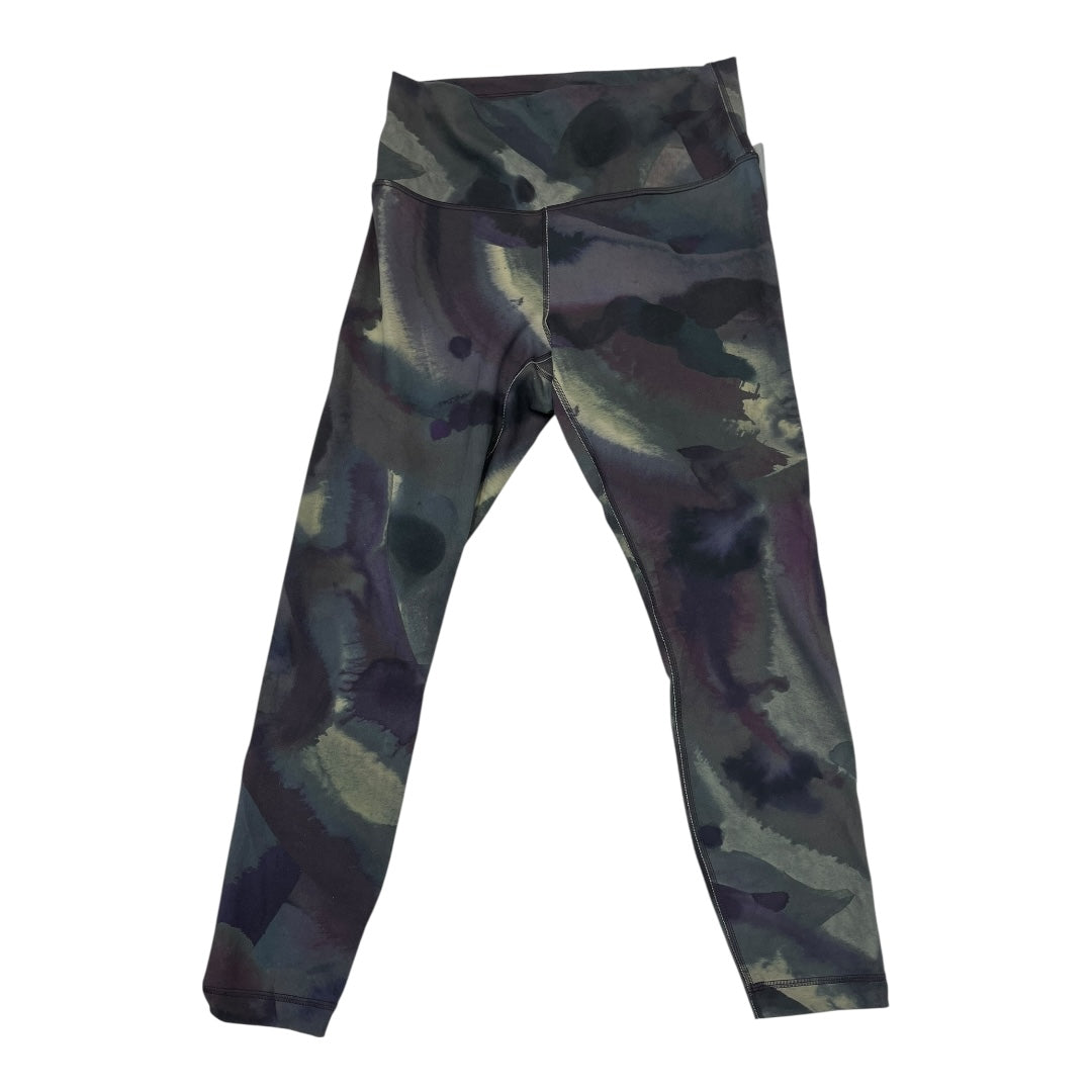 Athletic Leggings By Lululemon In Multi, Size:10