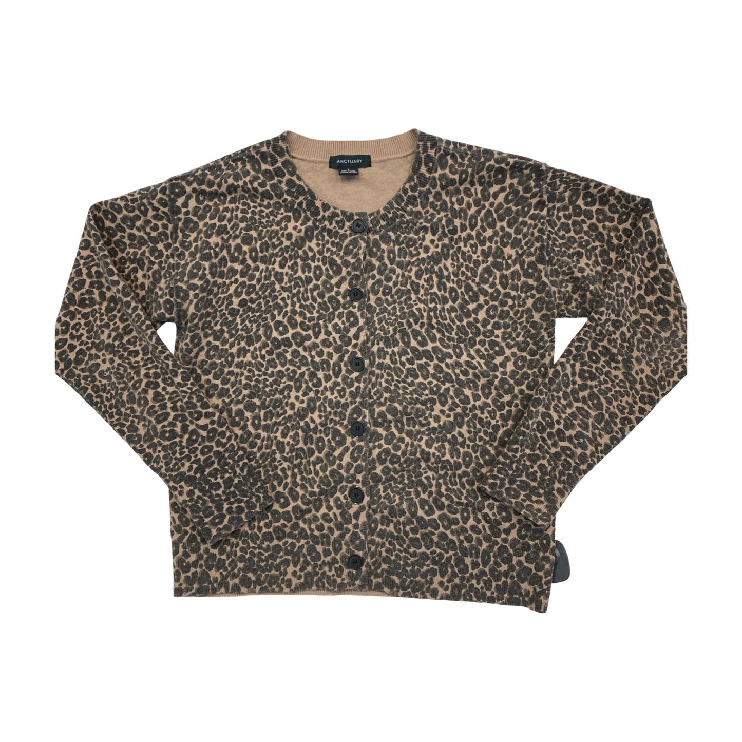 Sweater Cardigan By Sanctuary In Animal Print, Size:S