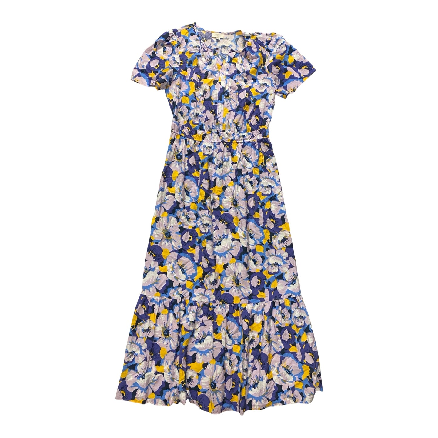 Dress Casual Maxi By Loft In Multi, Size:L