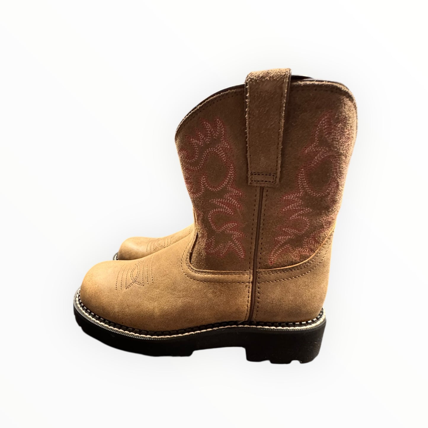Boots Western By Ariat In Brown, Size:7