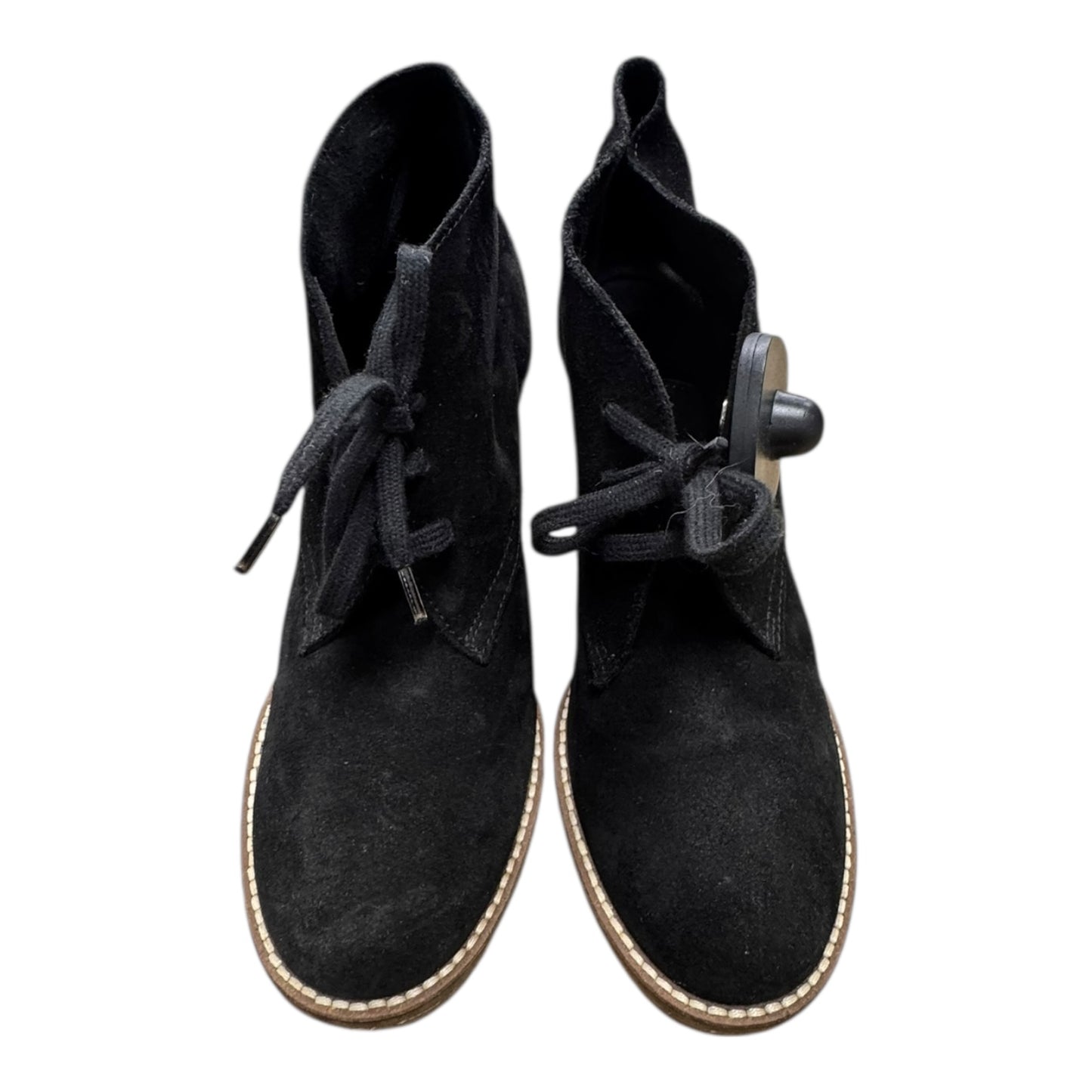 Boots Ankle Heels By J. Crew In Black, Size:7