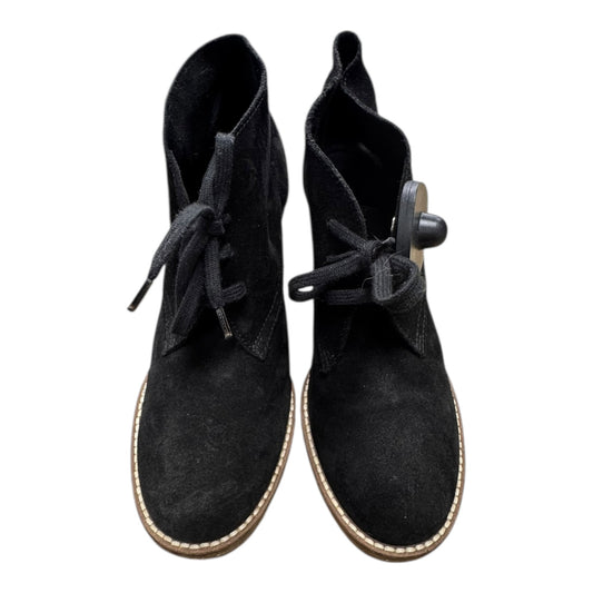 Boots Ankle Heels By J. Crew In Black, Size:7