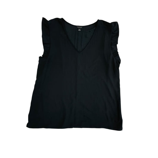 Top Sleeveless By Ann Taylor In Black, Size:Xl