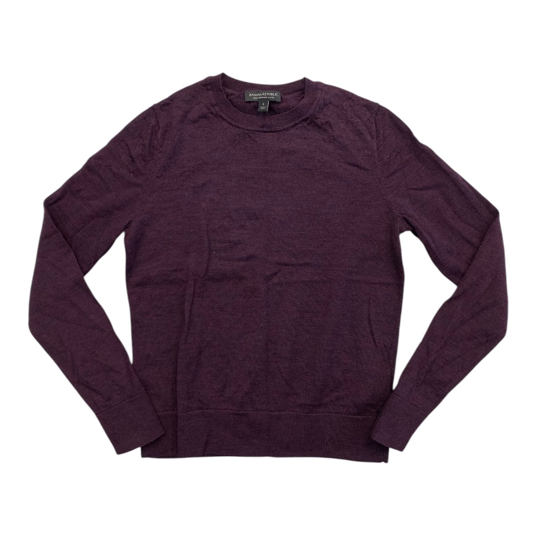 Sweater By Banana Republic In Purple, Size:S