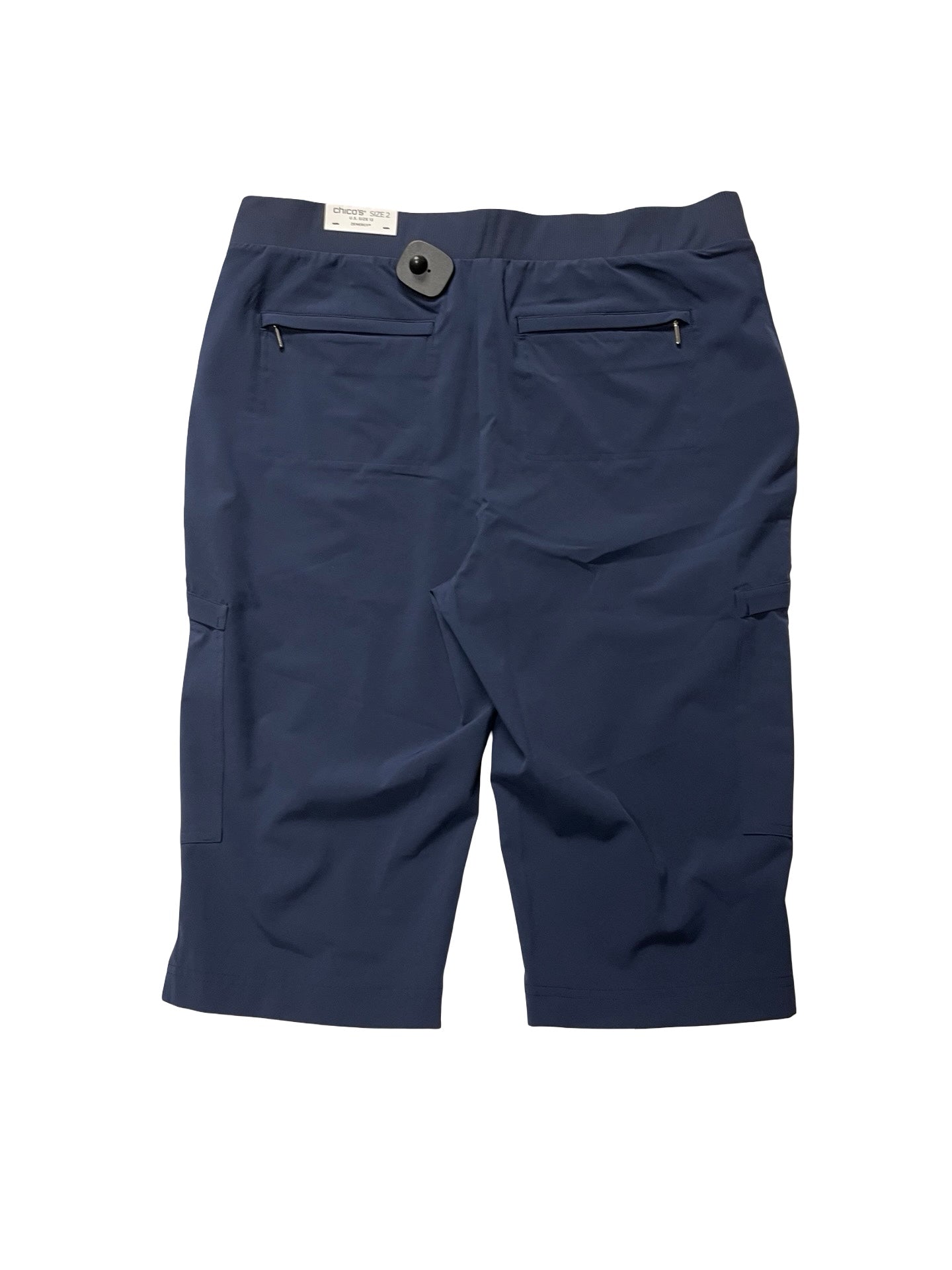 Athletic Capris By Chicos In Navy, Size:12