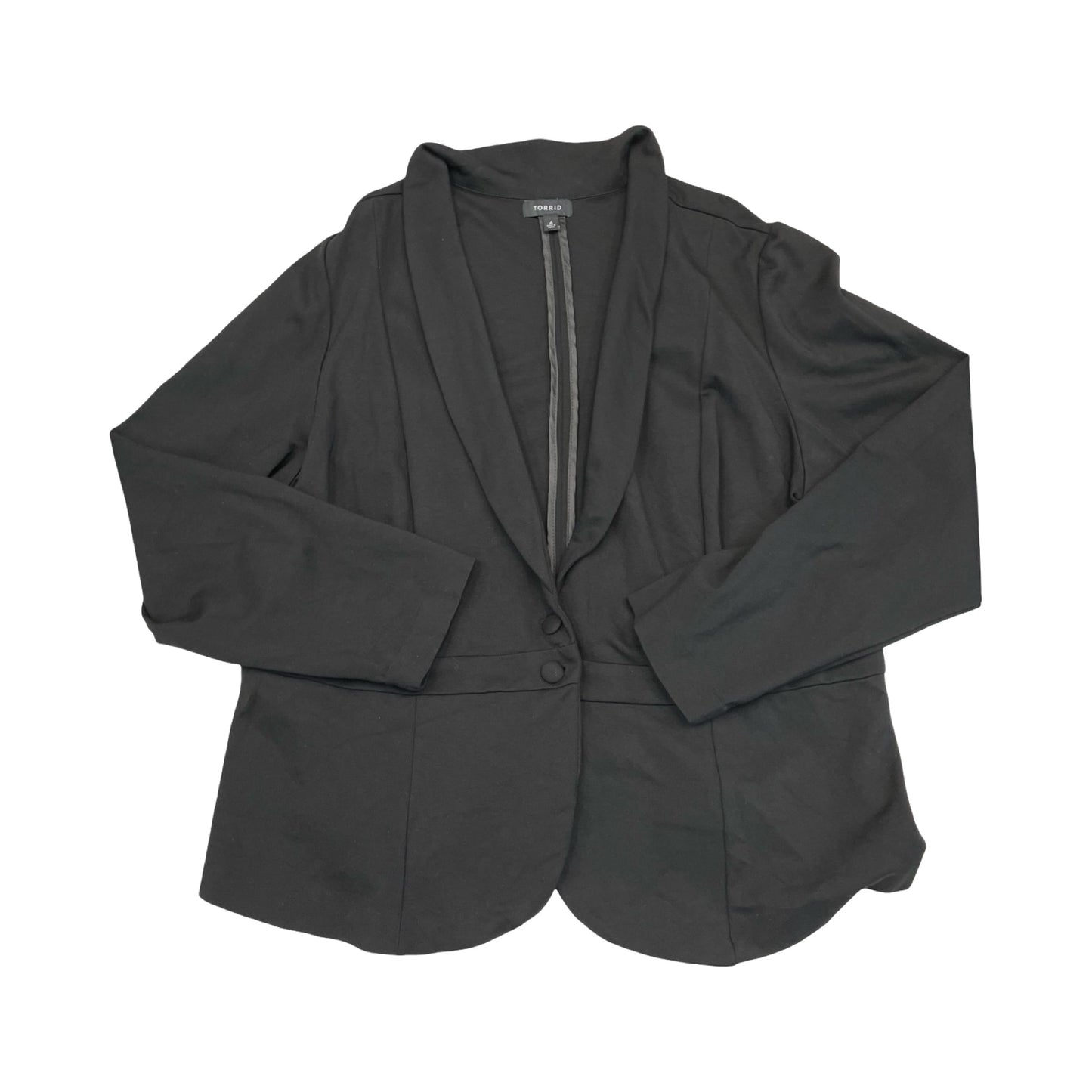 Blazer By Torrid In Black, Size:4X