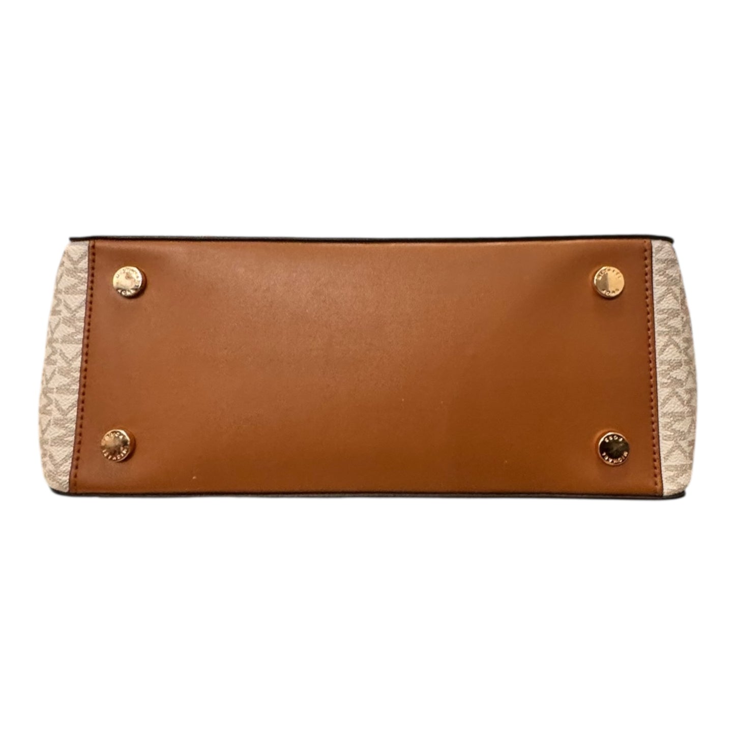 Handbag Designer By Michael Kors In Brown, Size:Large