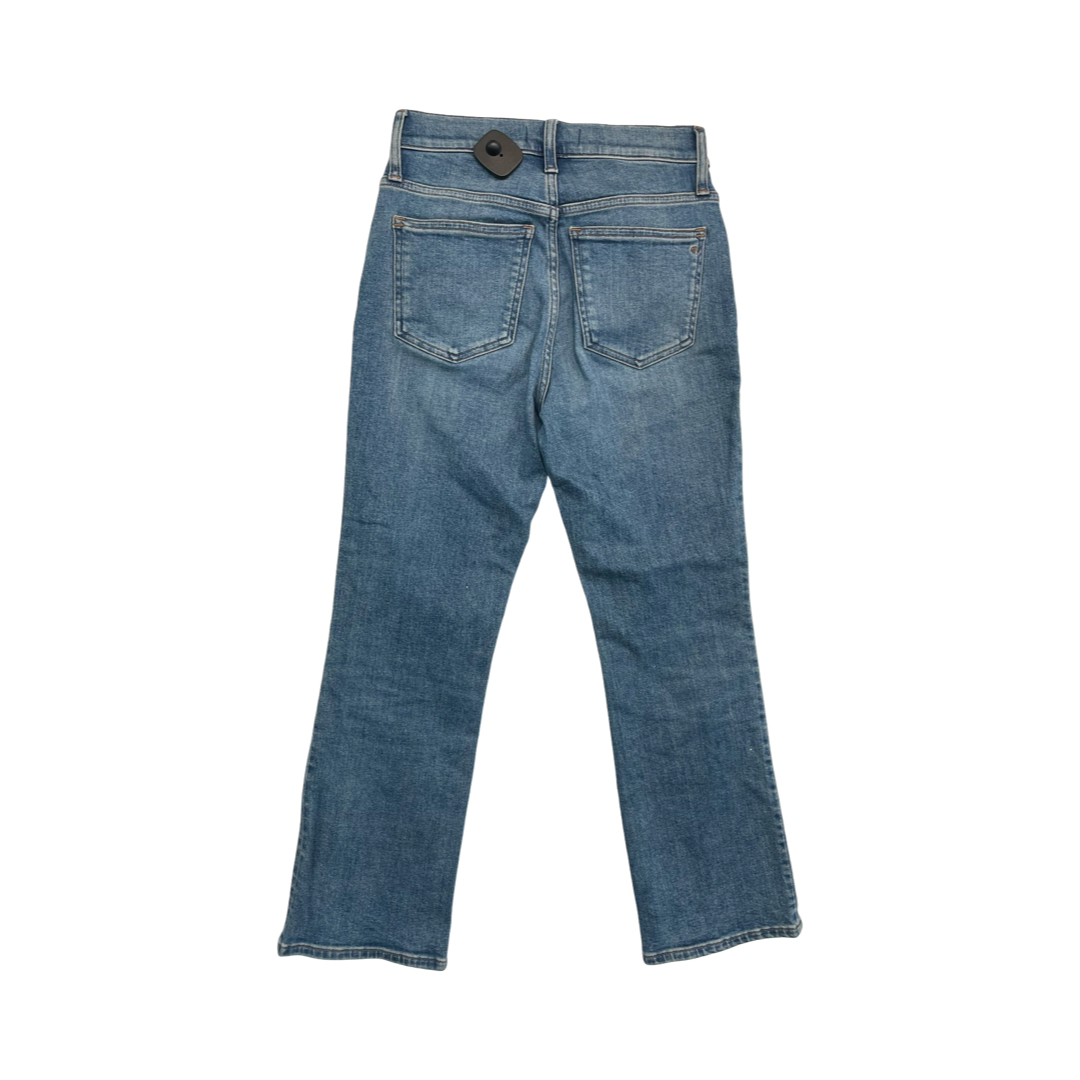 Jeans Straight By Madewell In Blue Denim, Size:0