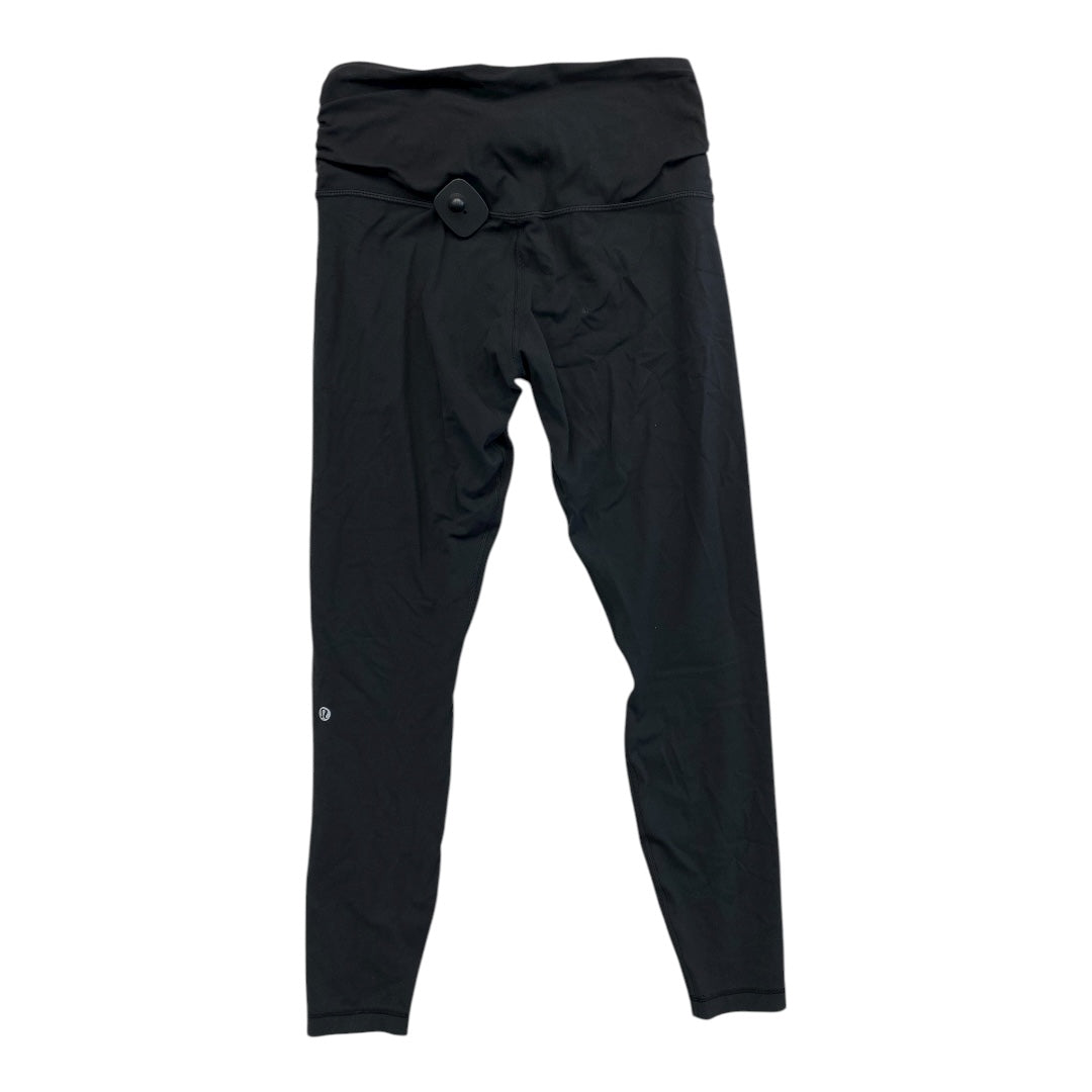 Athletic Leggings By Lululemon In Black, Size:12