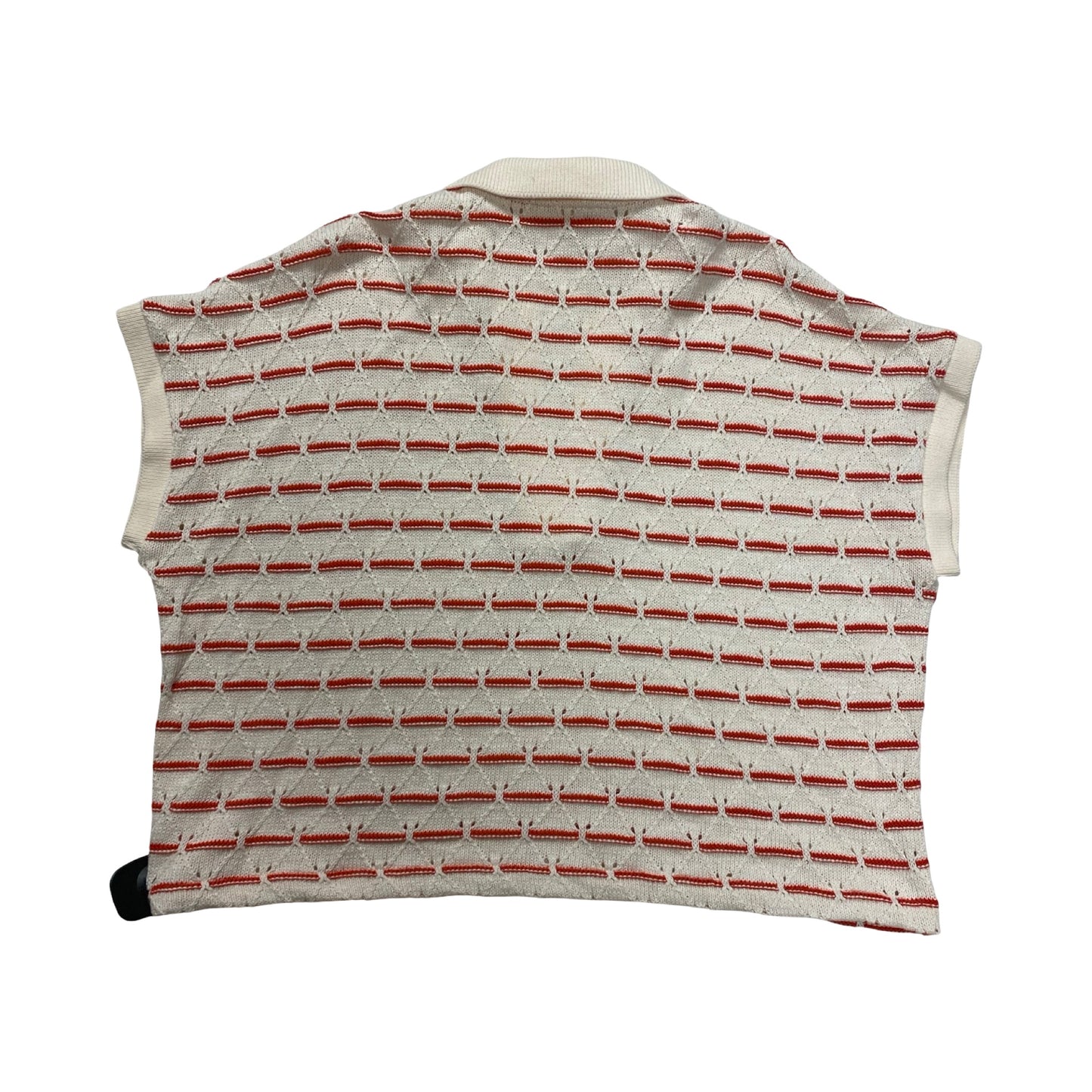 Top Ss By Madewell In Cream & Red, Size:S