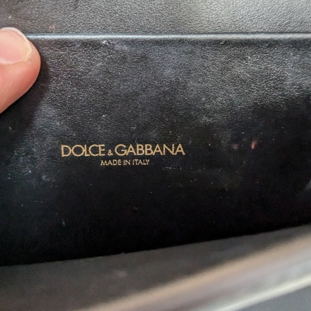 Wallet Luxury Designer By Dolce And Gabbana In Black, Size:Small