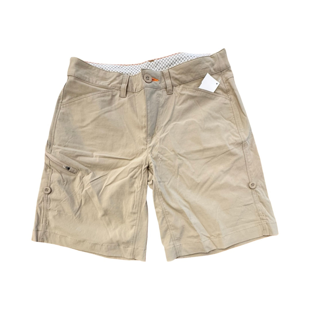 Athletic Shorts By Orvis In Tan, Size:4