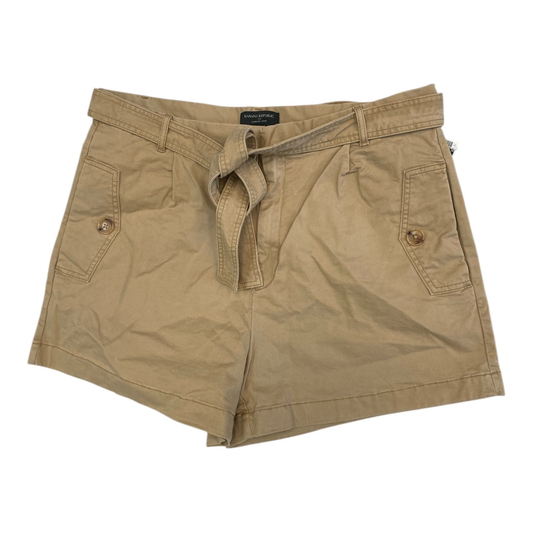 Shorts By Banana Republic In Tan, Size:16