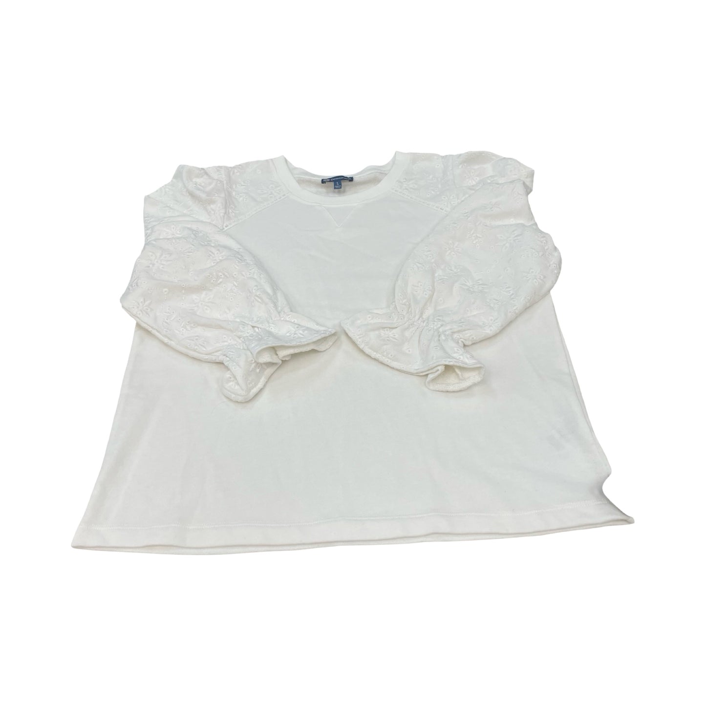 Top Ls By Democracy In White, Size:L