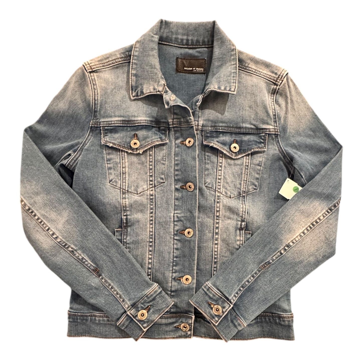 Jacket Denim By Articles Of Society In Blue Denim, Size:S