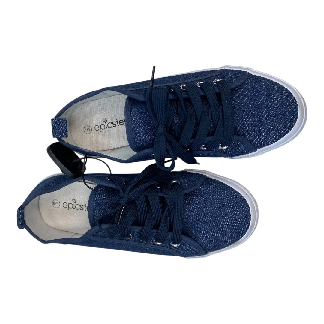 Shoes Athletic By  Cmc In Blue Denim, Size:9