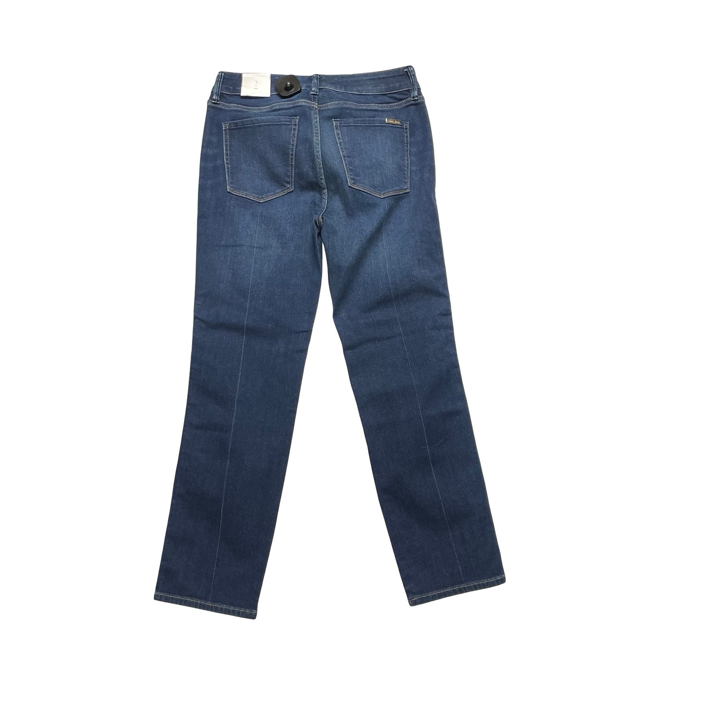 Jeans Cropped By White House Black Market In Blue Denim, Size:2