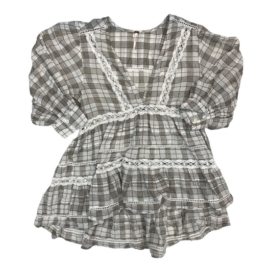 Top Ss By Free People In Brown & White, Size:Xs