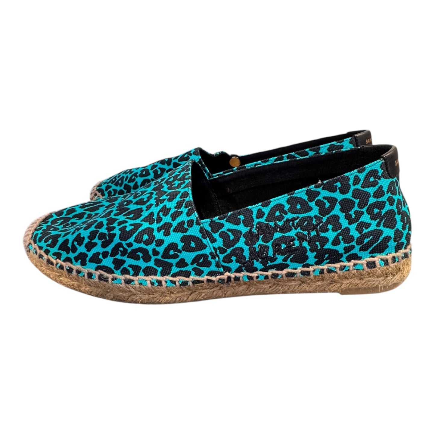 Shoes Luxury Designer By Yves Saint Laurent In Animal Print, Size:7