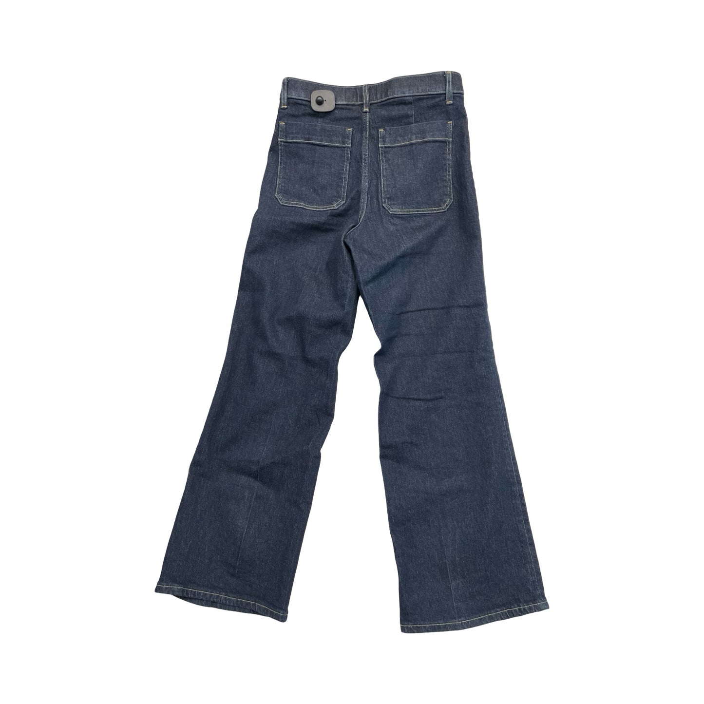 Jeans Wide Leg By Spanx In Blue Denim, Size:S
