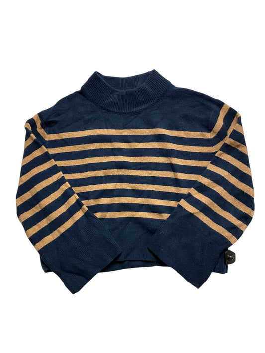 Sweater By J. Crew In Blue & Brown, Size:L