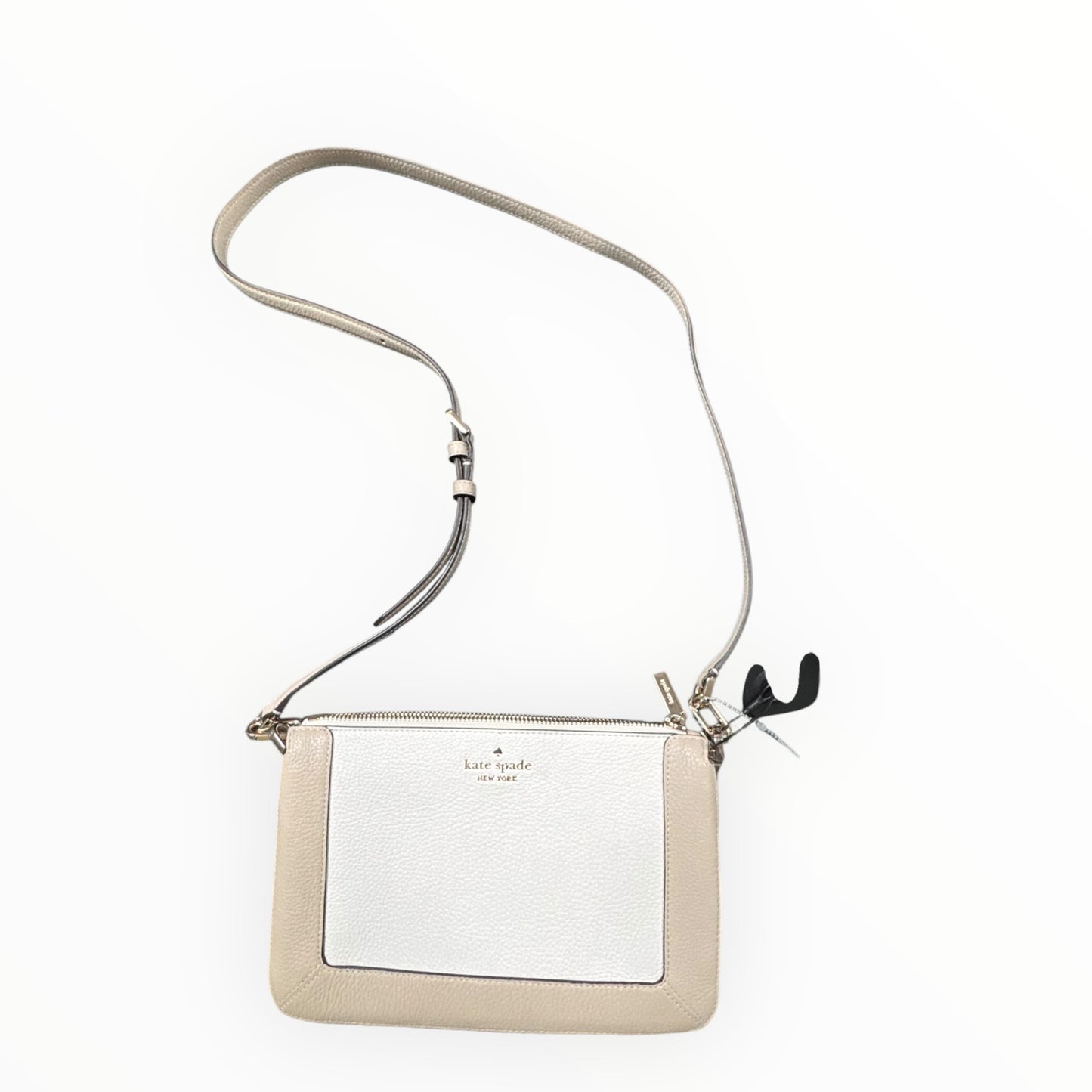 Handbag Designer By Kate Spade In Cream, Size:Small