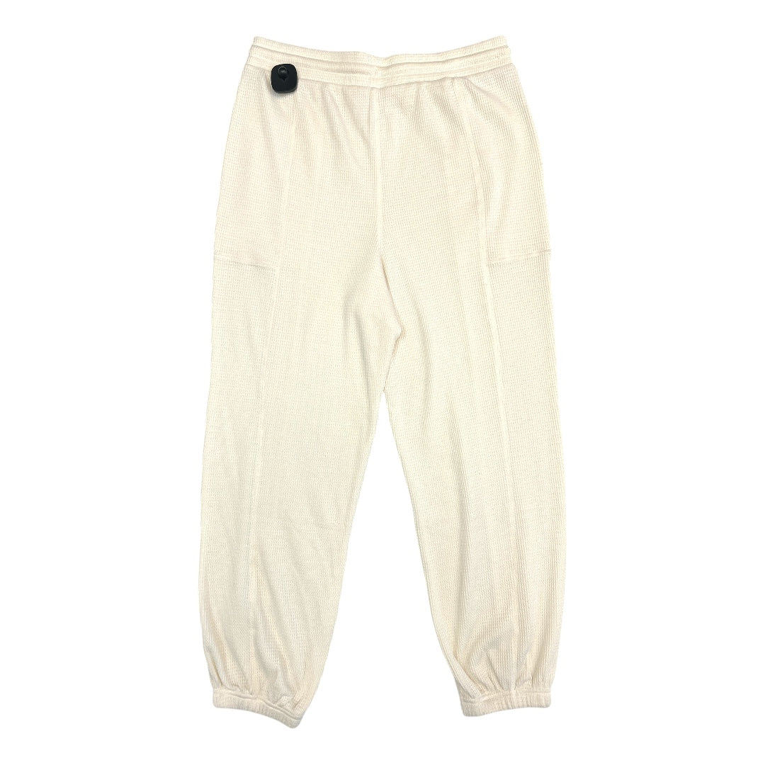 Pants Lounge By Yogalicious In Cream, Size:Xl