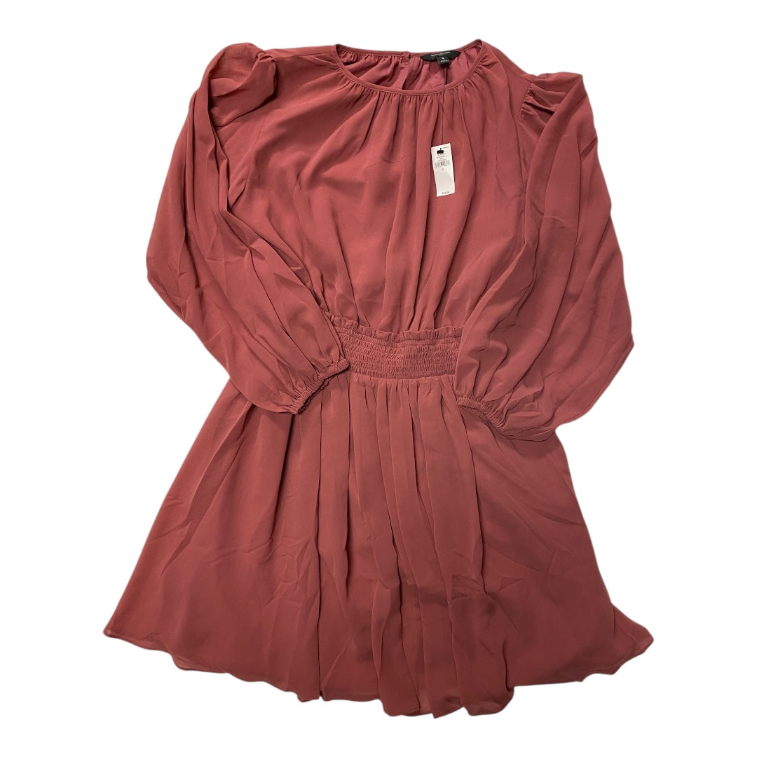 Dress Casual Midi By Banana Republic In Mauve, Size:S