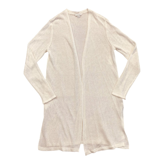 Cardigan By J. Jill In Ivory, Size:S