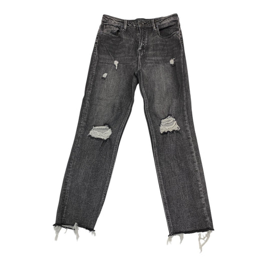 Jeans Boyfriend By Risen In Black, Size:8